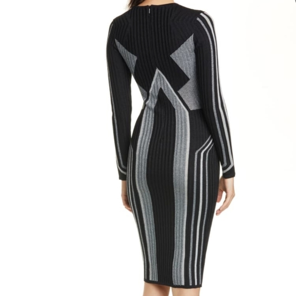 🍒NWT🍒 TED BAKER METALLIC SWEATER DRESS - Picture 7 of 13